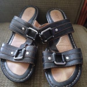 Born low wedge sandals
